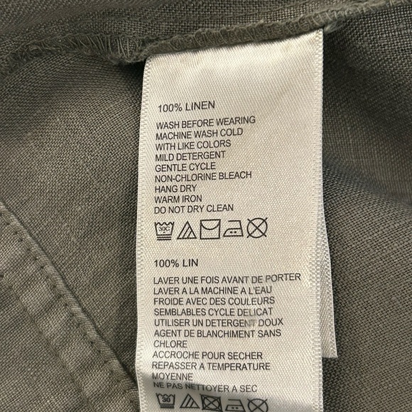 Tommy Bahama NWOT Two Palms raw edge 100% linen jacket - Picture 11 of 14